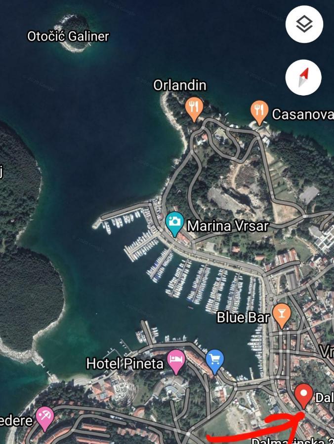 Apartman Rocan Vrsar Kültér fotó